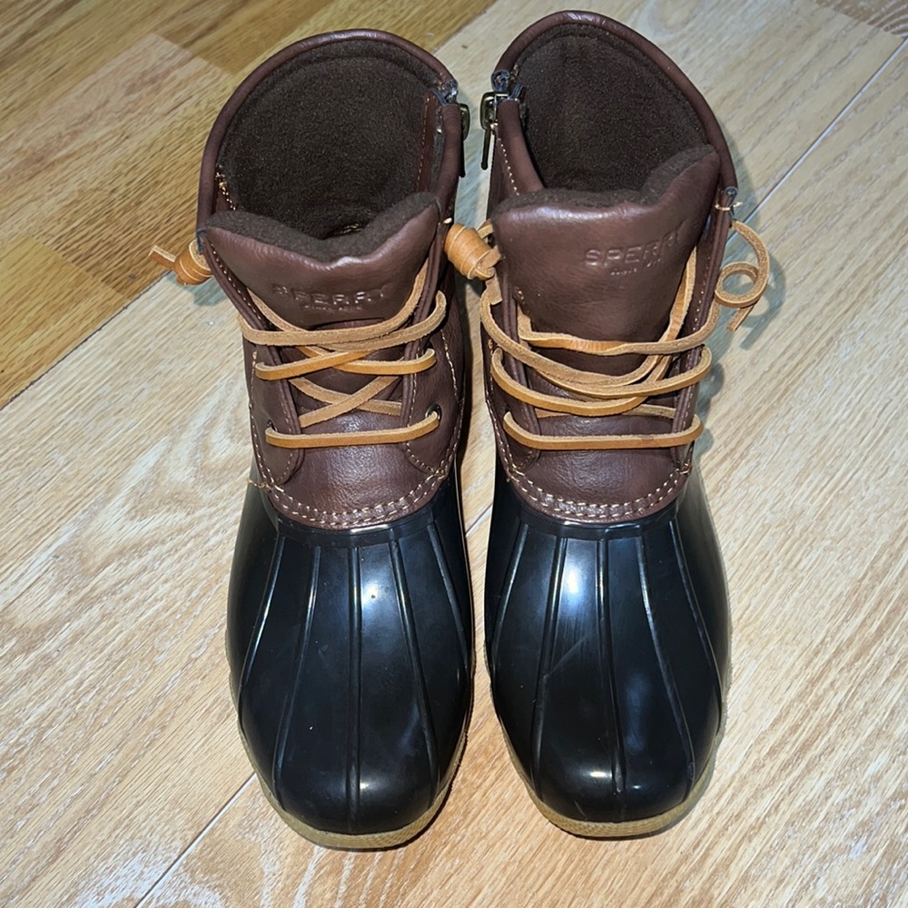 Sperry saltwater rain boots